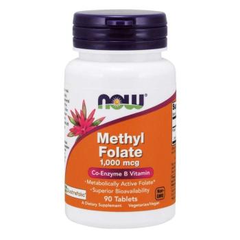 Methyl folát 90 tab. - NOW Foods