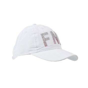 Finmark KIDS’ SUMMER CAP Letní dětská sportovní čepice, bílá, velikost UNI