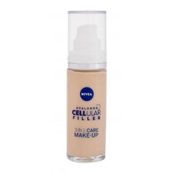 Nivea Hyaluron Cellular Filler 3in1 Care & Color 30 ml denní pleťový krém W 01 Light na všechny typy pleti; proti vráskám; na dehydratovanou pleť