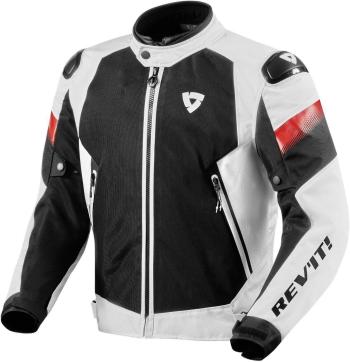 Rev'it! Jacket Control Air H2O White/Black L Textilní bunda