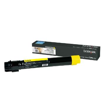 LEXMARK C950X2YG - originální toner, žlutý, 22000 stran