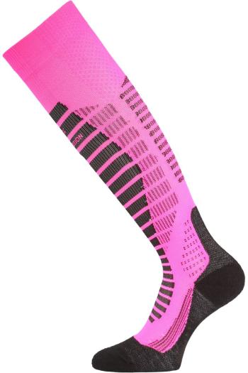 Lasting WRO 409 růžové lyžařské podkolenky Velikost: (42-45) L ponožky