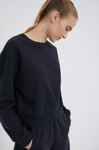 Tepláková mikina Calvin Klein Performance Modern Sweat černá barva,