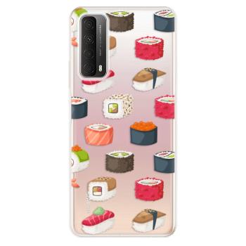 Odolné silikonové pouzdro iSaprio - Sushi Pattern - Huawei P Smart 2021