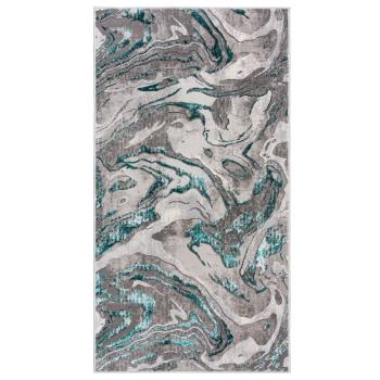 Flair Rugs koberce Kusový koberec Eris Marbled Emerald - 160x230 cm Modrá