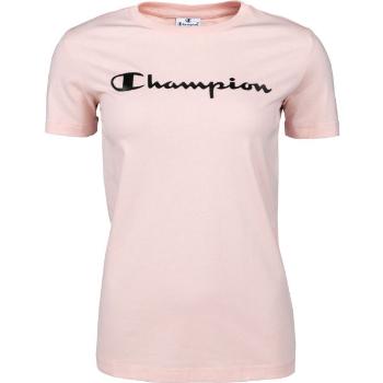Champion CREWNECK T-SHIRT Dámské tričko, růžová, velikost L