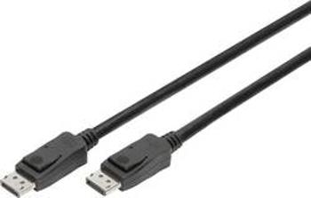 DisplayPort kabel Digitus [1x zástrčka DisplayPort - 1x zástrčka DisplayPort] černá 5.00 m