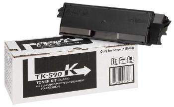 Kyocera toner TK-590K/ FS-C2026MFP/ C2126MFP/ 7 000 stran/ Černý, TK-590K