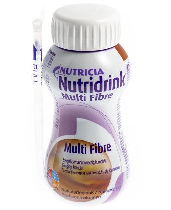 Nutridrink Multifibre s příchutí čokoládovou 200 ml