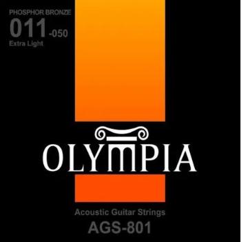 OLYMPIA AGS 801 AKUSTICKÉ STRUNY PHBR 11