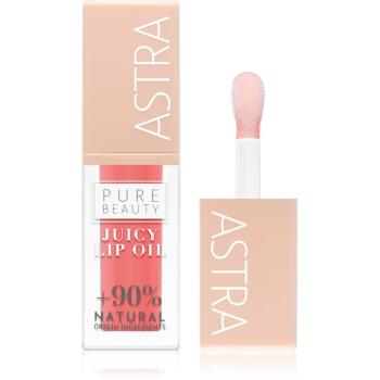 Astra Make-up Pure Beauty Juicy Lip Oil vyživující lesk na rty odstín 01 Peach 5 ml