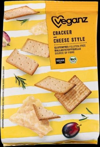 Veganz Bezlepkové krekry se sýrovou příchutí Bio 100 g