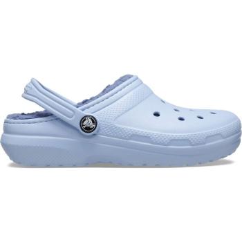 Crocs CLASSIC LINED CLOG T Dívčí nazouváky, světle modrá, velikost 19/20