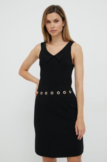 Šaty Morgan černá barva, mini