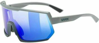 UVEX Sportstyle 235 Rhino Deep Space Mat/Blue Mirrored Cyklistické brýle