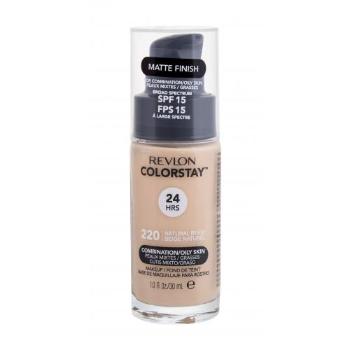 Revlon Colorstay Combination Oily Skin SPF15 30 ml make-up pro ženy 220 Natural Beige na smíšenou pleť; na mastnou pleť; na problematickou pleť s akné