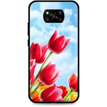 TopQ Xiaomi Poco X3 Pro silikon Tulips 62407 (Sun-62407)