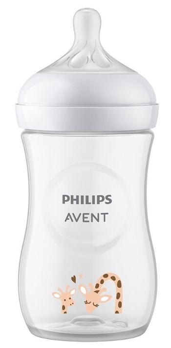 Philips Avent Láhev Natural Response 260 ml, 1m+, žirafa