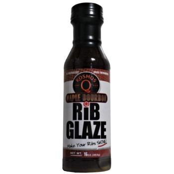 BBQ grilovací omáčka Maple Bourbon Rib glaze 453g Kosmo´s Q