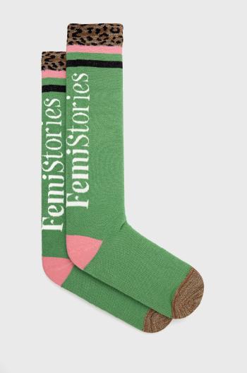 Ponožky Femi Stories dámské, béžová barva