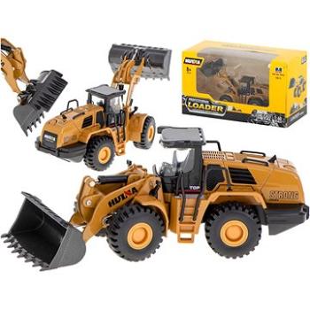 Bagr kolový nakladač buldozer Die-Cast H-toys 1813 1:60 (ikonka_KX5934)