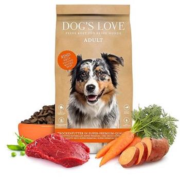 Dog's Love granule Hovězí Adult 12 kg (9120063684885)