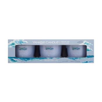 Yankee Candle Ocean Air dárková kazeta vonná svíčka 3 x 37 g unisex