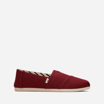 Boty Toms Heritage Canvas Alpargata 10017717 Black CHERRY