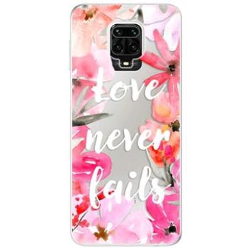 iSaprio Love Never Fails pro Xiaomi Redmi Note 9 Pro (lonev-TPU3-XiNote9p)