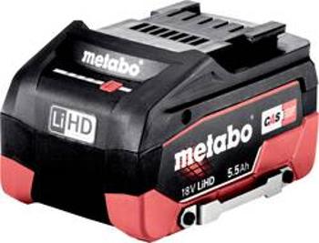 Náhradní akumulátor pro elektrické nářadí, Metabo DS LIHD 624990000, 18 V, 5.5 Ah, Li-Ion akumulátor