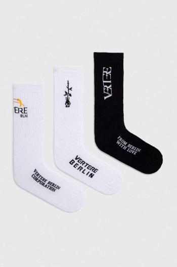 Ponožky Vertere Berlin NIGHTTIME 3-pack bílá barva, VER SOCKS