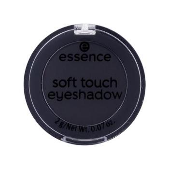 Essence Soft Touch 2 g oční stín pro ženy 06 Pitch Black