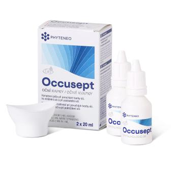 Phyteneo Occusept oční kapky s vaničkou 2x20 ml