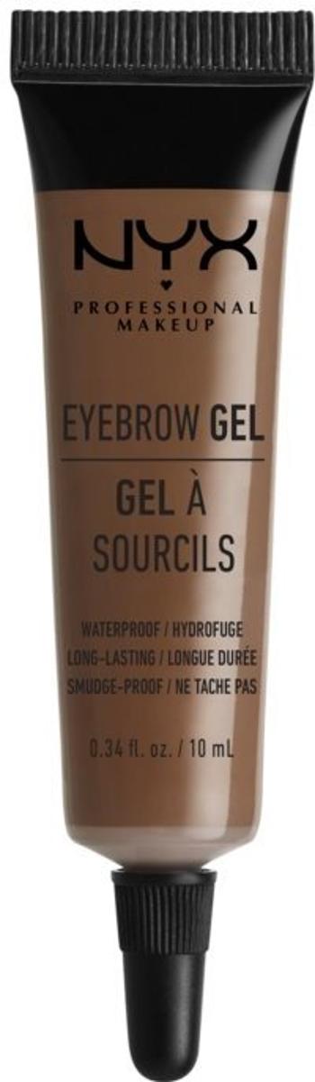 NYX Professional Makeup Eyebrow Gel voděodolný gel na obočí - odstín Chocolate 10 ml 10 ml