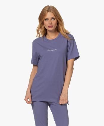 Calvin Klein Calvin Klein dámské fialové tričko S/S CREW NECK