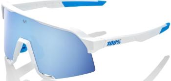 100% S3 - Movistar Team White - HiPER Blue Multilayer Mirror Lens uni