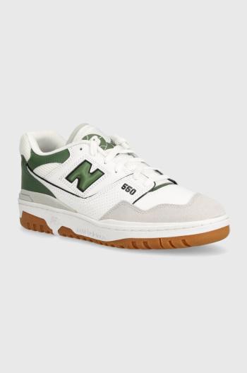 Sneakers boty New Balance 550 zelená barva, BB550ESB