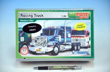 Monti Racing Truck Western star Stavebnice 1:v krabici 22x15x6cm