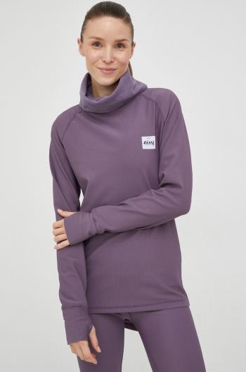 Funkční triko s dlouhým rukávem Eivy Icecold fialová barva