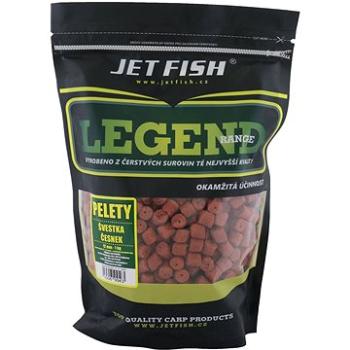 Jet Fish Pelety Legend Švestka/Česnek 12mm 1kg (10069943)