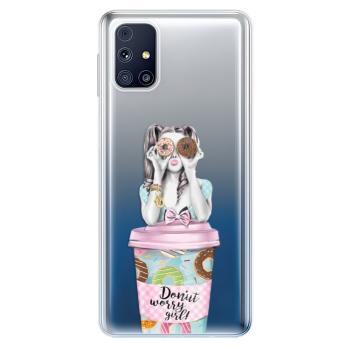 Odolné silikonové pouzdro iSaprio - Donut Worry - Samsung Galaxy M31s