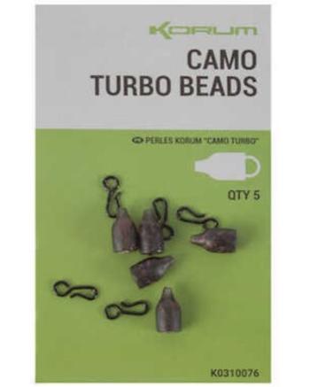 Korum klip camo turbo beads 5 ks