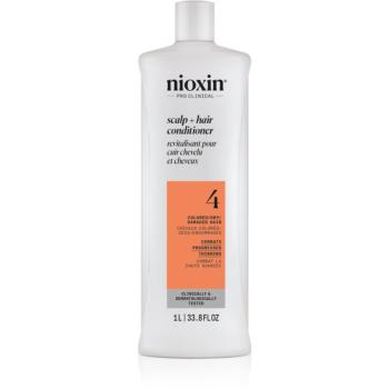 Nioxin System 4 Scalp + Hair Conditioner hydratační a vyživující kondicionér pro barvené a poškozené vlasy 1000 ml