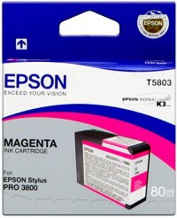 Epson T580300 purpurová (magenta) originální cartridge