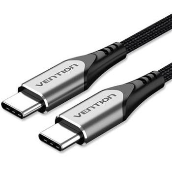 Vention Type-C (USB-C) 2.0 (M) to USB-C (M) Cable 1M Gray Aluminum Alloy Type (TADHF)