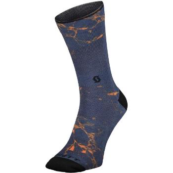 Scott TRAIL VERTIC CREW Cyklistické ponožky, tmavě modrá, velikost 42-44