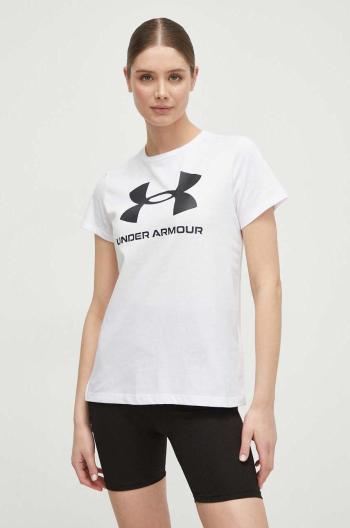 Tričko Under Armour bílá barva, 1356305