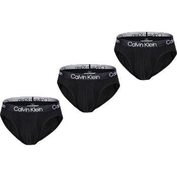 Calvin Klein HIP BRIEF 3PK Pánské slipy, černá, velikost