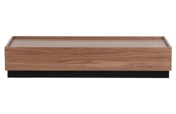 Dřevěný konferenční stolek Block – 25 × 135 × 60 cm