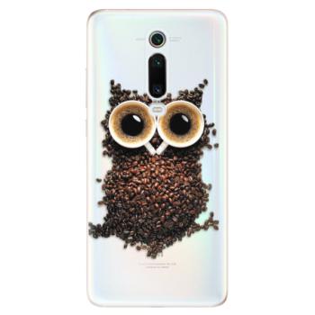 Odolné silikonové pouzdro iSaprio - Owl And Coffee - Xiaomi Mi 9T Pro